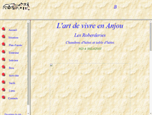 Tablet Screenshot of les-roberderies.com